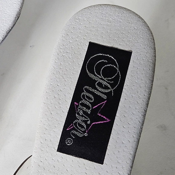 Pleaser Belle 301, Clear Slide, Size 8 - Picture 6 of 9